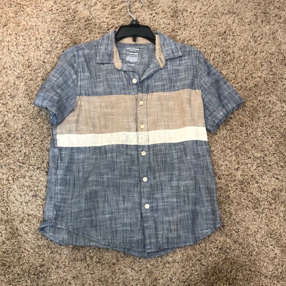 Grey dress shirt, size M